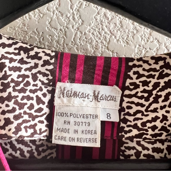 Vintage 80’s Neiman Marcus Midi Dress Size 8 - Picture 4 of 11